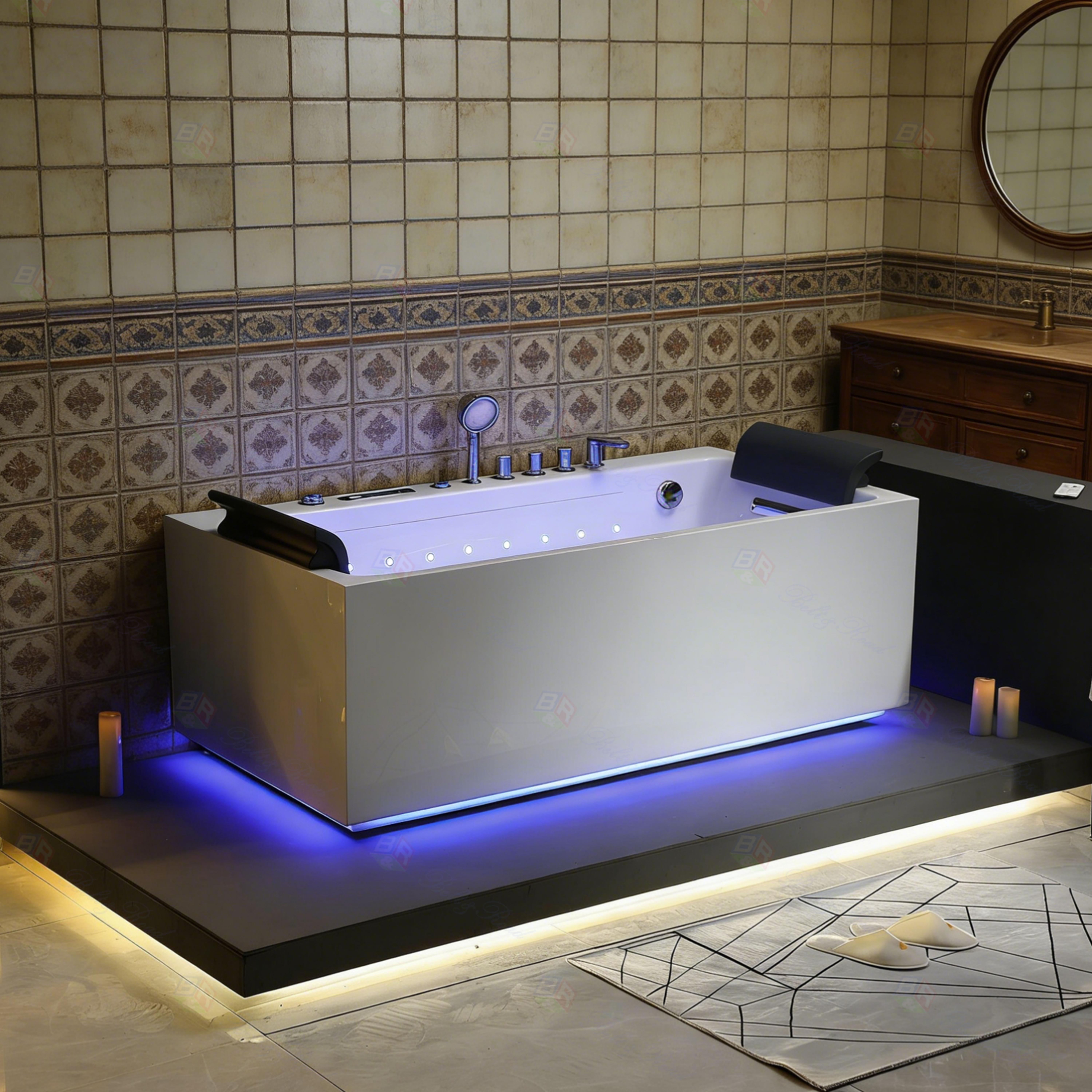 Hydro massage bathtub